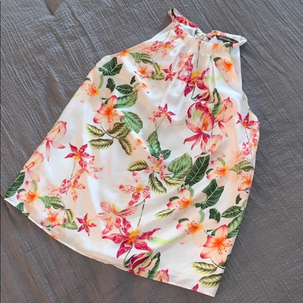 Tommy Bahama silk halter